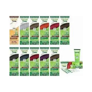 Herbal Time Henna Haarverf Copper Red – Ossenbloed-Rode Semi Permanente Haarkleuring – Zonder Ammoniak/Peroxide/Ppd – Natuurlijke Bio