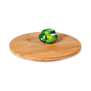 Kesper 58449 keukensnijplank Rond Bamboo Hout