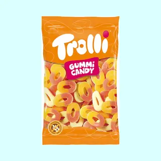 Trolli Perzikringen - 1 Kilo