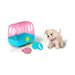 Zapf Baby born My Dog Lucky met transportbox