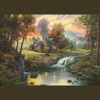 Schmidt Spiele Mountain Retreat Legpuzzel 1000 stuk(s) Liggend