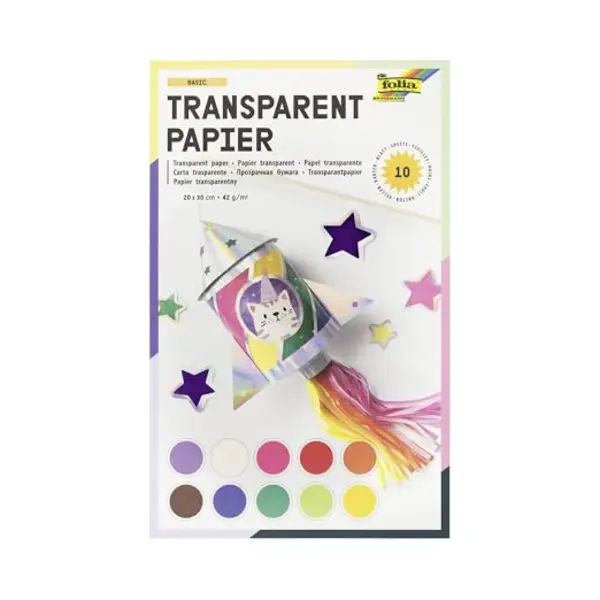 folia Transparant Papier 210 X 310 Mm (10 Bladen) thumbnail