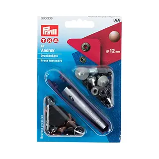 Naaivrijdrukknopen Anorak 12 Mm Oudkoper 10 St. - Drukknopen Sport & Camping - Prym