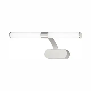 Briloner Runt Led Wall Lamp IP44 Cantilever 4, 000 K Chrome