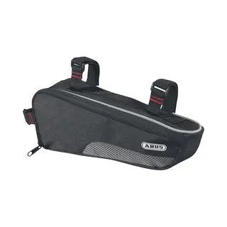 Abus Basico St 5200 Zadel Fietstas 1,2 l Klittenband Zwart