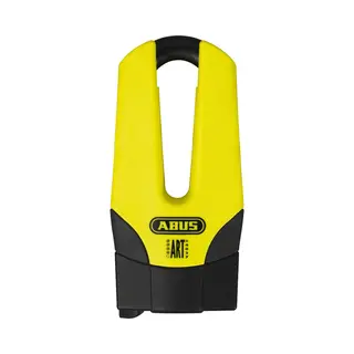 Abus 56910 Schijfblok Voor Motorfiets, Graniet, Quick Maxi Pro 37/60Hb70, Geel, Maat 70
