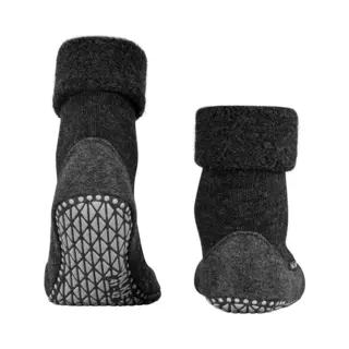 Falke Cosyshoe Slof Heren Anthra.Mel 43-44