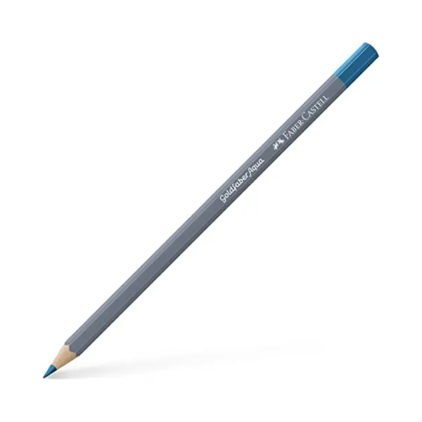 12 X Faber Castell Aquarellstift Goldfaber Kobalttürkis thumbnail