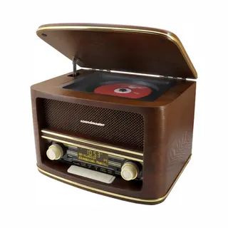 Soundmaster NR961 radio Draagbaar Digitaal Hout