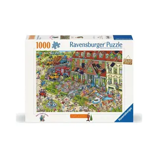Ravensburger Jigsaw Puzzle Ray’s comic Series – The Hotel - 1000 Pieces Puzzle