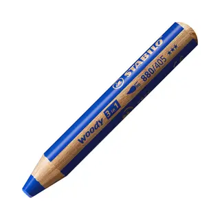 Stabilo woody 3 in 1 Blue 1 pc(s)