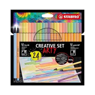 Stabilo Creative Set Arty Fineliner Gemischte Farben 24 Stück(e)