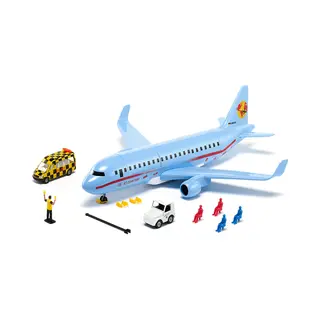 Siku World Verkeersvliegtuig met accessoires