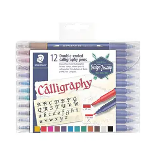 Staedtler 3005 kalligrafiepen Meerkleurig 12 stuk(s)