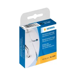 Herma Reinforcement rings self-adhesive ø 12 transparent 500 pcs. selbstklebendes Etikett 500 Stück(e)
