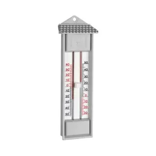 Tfa-Dostmann 10.3014.14 Umgebungsthermometer Flüssigkeitsumgebungs-Thermometer Drinnen/Draußen Grau