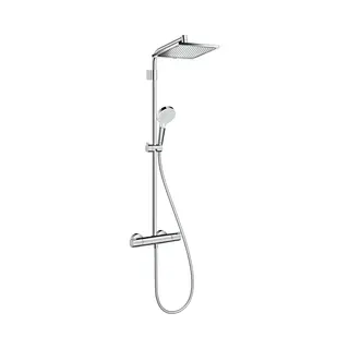Hansgrohe Crometta E 240 Varia - Showerpipe Met Thermostaat - Xxl Performance - Chroom