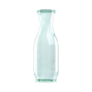Weck Saftflasche 4er-tray 1 L Mit Ringen Und Klammern