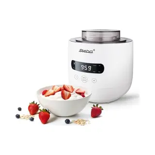 Steba Joghurt-Maker, 1 Joghurtglas Mit 2 L Volumen, 1 Joghurtglas Mit 1, 3 L Volumen, 5 Automatikprogramme, Leichte Reinigung, Jm 4