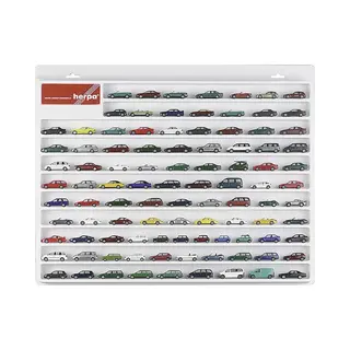 Vitrine Voor Herpa Personenauto's (Wit)