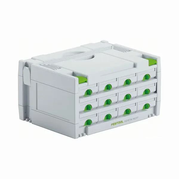 Festool Sys 3-Sort/12 Werkzeugkasten Weiß thumbnail