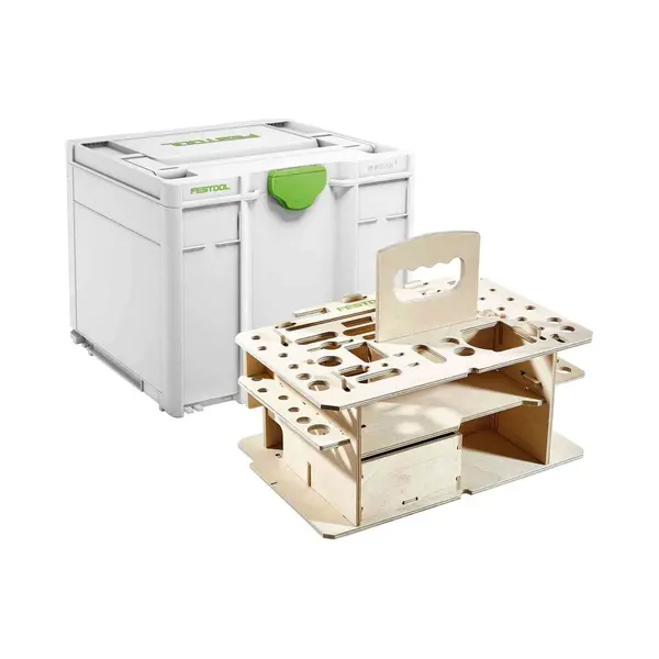 Festool SYS3 Hwz M 337 Gereedschapskist Groen, Wit thumbnail