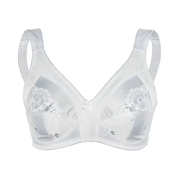 Sassa Damen Softschalen Bh Soft Funktion, Einfarbig, Gr. 95C, Weiß (weiß 00100) thumbnail
