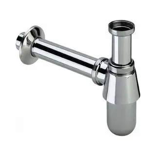 Viega, Sifon, Geurafsluiter 5753 G 1/4x32mm, Messing, Verchroomd (Hevelaansluiting, 1/4")