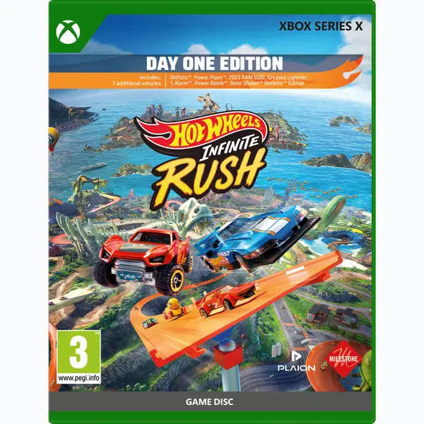 Milestone Hot Wheels, Infinite Rush Day One Edition thumbnail