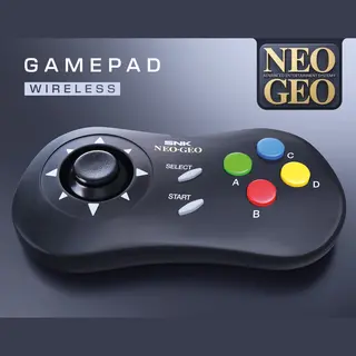 Snk Corporation Neo Geo Gamepad Zwart Digitaal