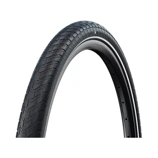 Schwalbe Motion Big Apple Fahrradreifen – Umweltfreundlicher Reifen Mit Großem Volumen - Mit Addix Green Compound – RaceGuard Pannenschutz –