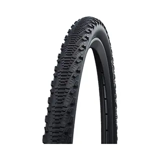 Schwalbe Fahrradreifen Cx Comp – 20 Bis 28 Zoll Reifen Mit Semi-Slick-Profil – Allterrain Reifen - Für Straße, Schotter Und Gelände - Schwarz