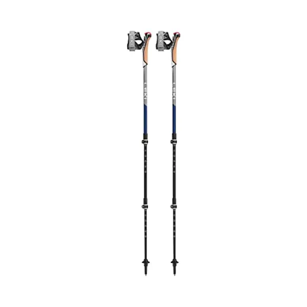 Leki Traveller Carbon Stöcke, Midnightblue-Dark Metallic, 90-130cm thumbnail