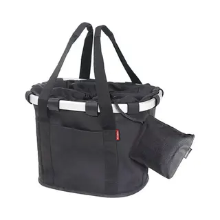 KLICKfix Bikebasket Voorkant Fietsmand 15 l Aluminium, Stof/Weefsel Zwart