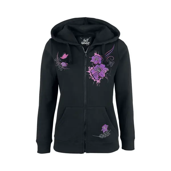 Full Volume By Emp Freaking Out Loud Kapuzenjacke Schwarz In 5XL thumbnail