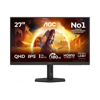 Aoc G4 Q27G4XF Computerbildschirm 68,6 cm (27") 2560 x 1440 Pixel Quad Hd Led Schwarz, Grau