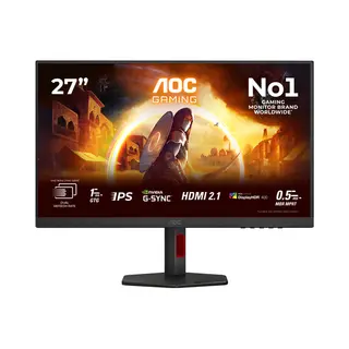 Aoc G4 U27G4R Computerbildschirm 68,6 cm (27") 3840 x 2160 Pixel 4K Ultra Hd Led Schwarz, Rot