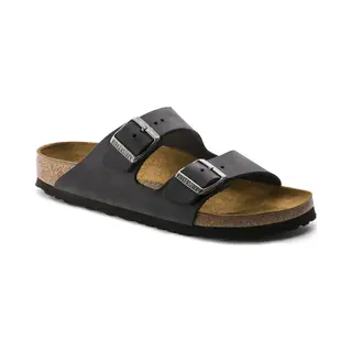 Birkenstock Muiltjes 'Arizona' Zwart