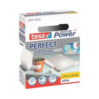 Tesa 56341-00028-03 kantoortape 2,75 m Wit