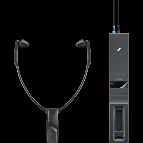 Sennheiser Rs 2000 Tv Stereo-Kinnbügelhörer + Sender thumbnail
