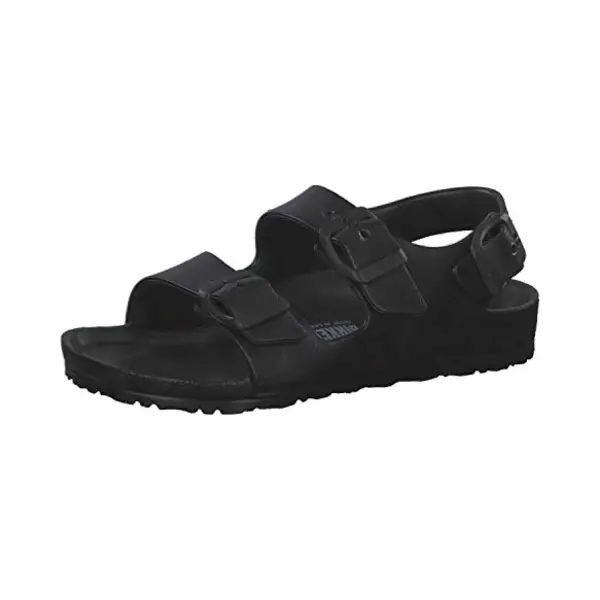 Birkenstock Jungen Milano Sandals, Schwarz, 26 Eu thumbnail