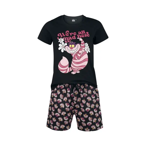 Alice Im Wunderland Cheshire Cat - We're All Mad Here Schlafanzug Multicolor In Xl thumbnail