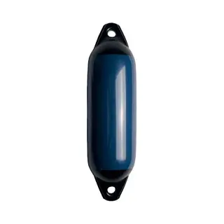 Seilflechter - Aufblasbarer Fender 150 X 580 Mm In Silbergrau, Langfender Mit 2 Augen, Für Boot & Yacht
