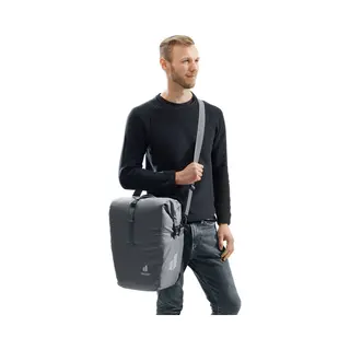Deuter Valbona 20+5 Hinten Fahrradtasche 25 l Stoff Graphit