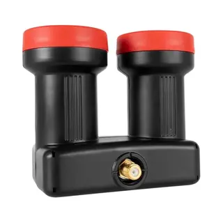 Megasat 200022 Rauscharmer Signalumsetzer 10,7 - 12,75 GHz Schwarz, Rot