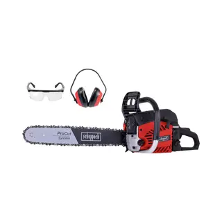 Scheppach Kettingzaag Benzine CSP530s - 53cc 2-takt - Incl. Veiligheidsbril & Gehoorbeschermer