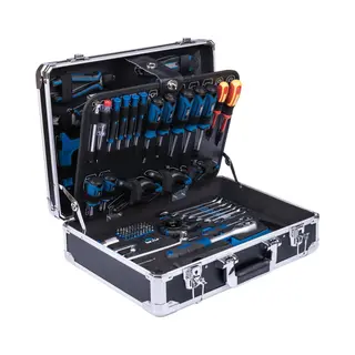 Scheppach Werkzeugkoffer TB200 Aluminium 141-teilig