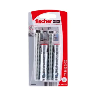 Fischer 539966 Schraubanker/Dübel 2 Stück(e) 69 mm