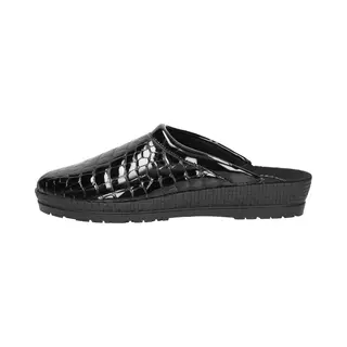 Rohde 2299 Neustadt-D Schuhe Damen Hausschuhe Pantoffeln Clogs, Größe, 41 Eu, Farbe, Schwarz