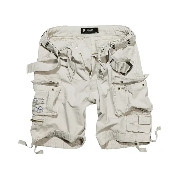 Brandit - Savage Vintage Cargo Korte Broek - 5XL - Wit thumbnail